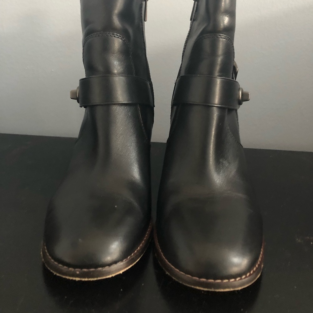 Coach Women's Olivia Leather Heeled Boots